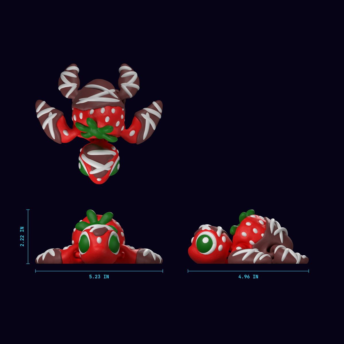 Chocolate Strawberry Turtle blueprint