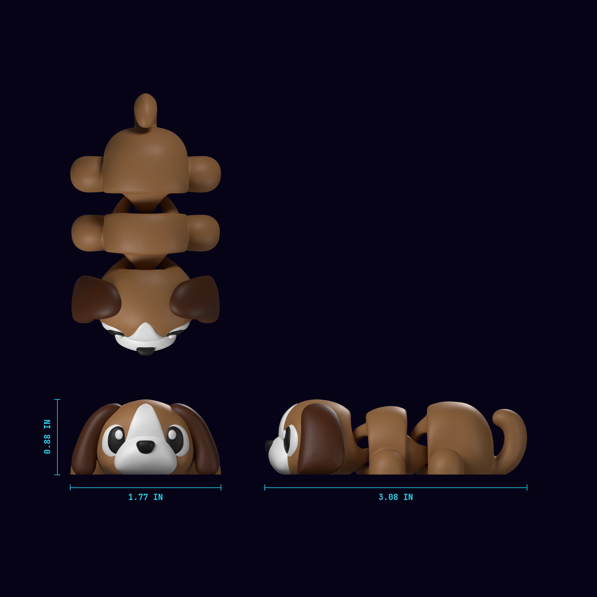 Puppy | Flexible Puppy Figure blueprint
