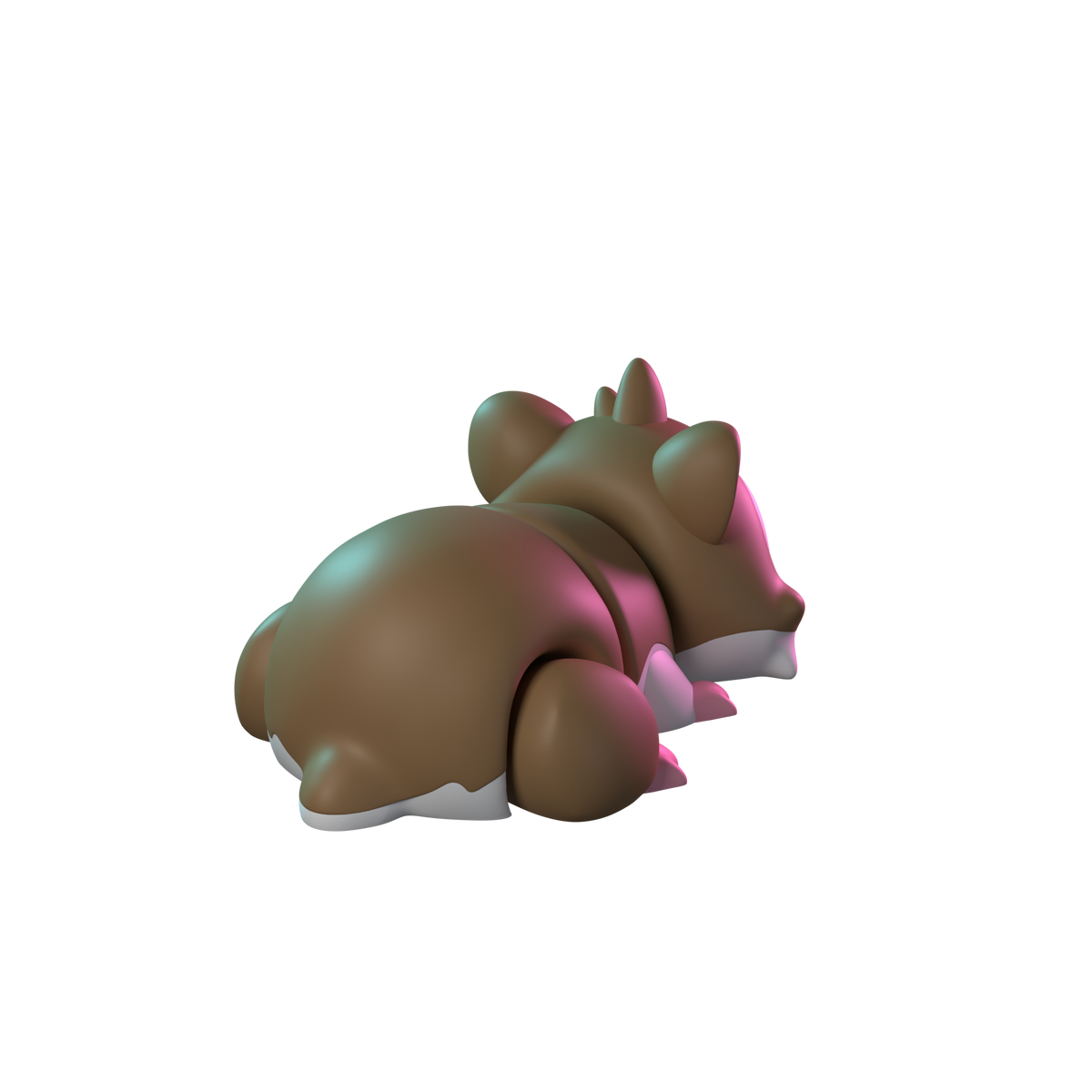 Flexi Hamster | Flexible Hamster Figure back