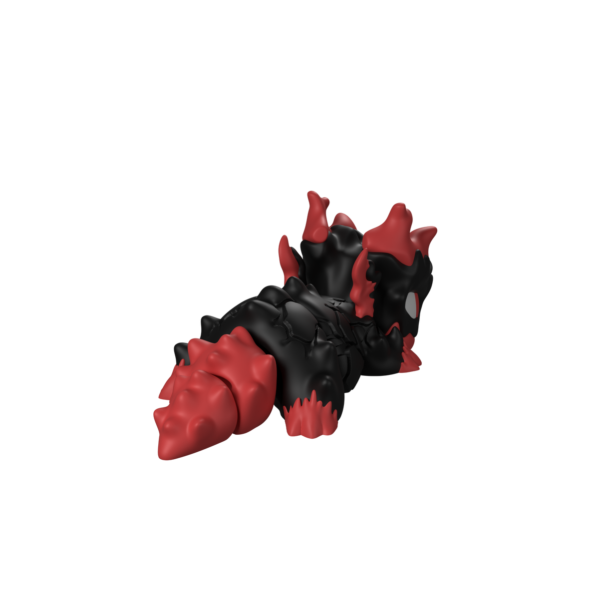 Gritt - Lava Chonk 3D printed model, studio render