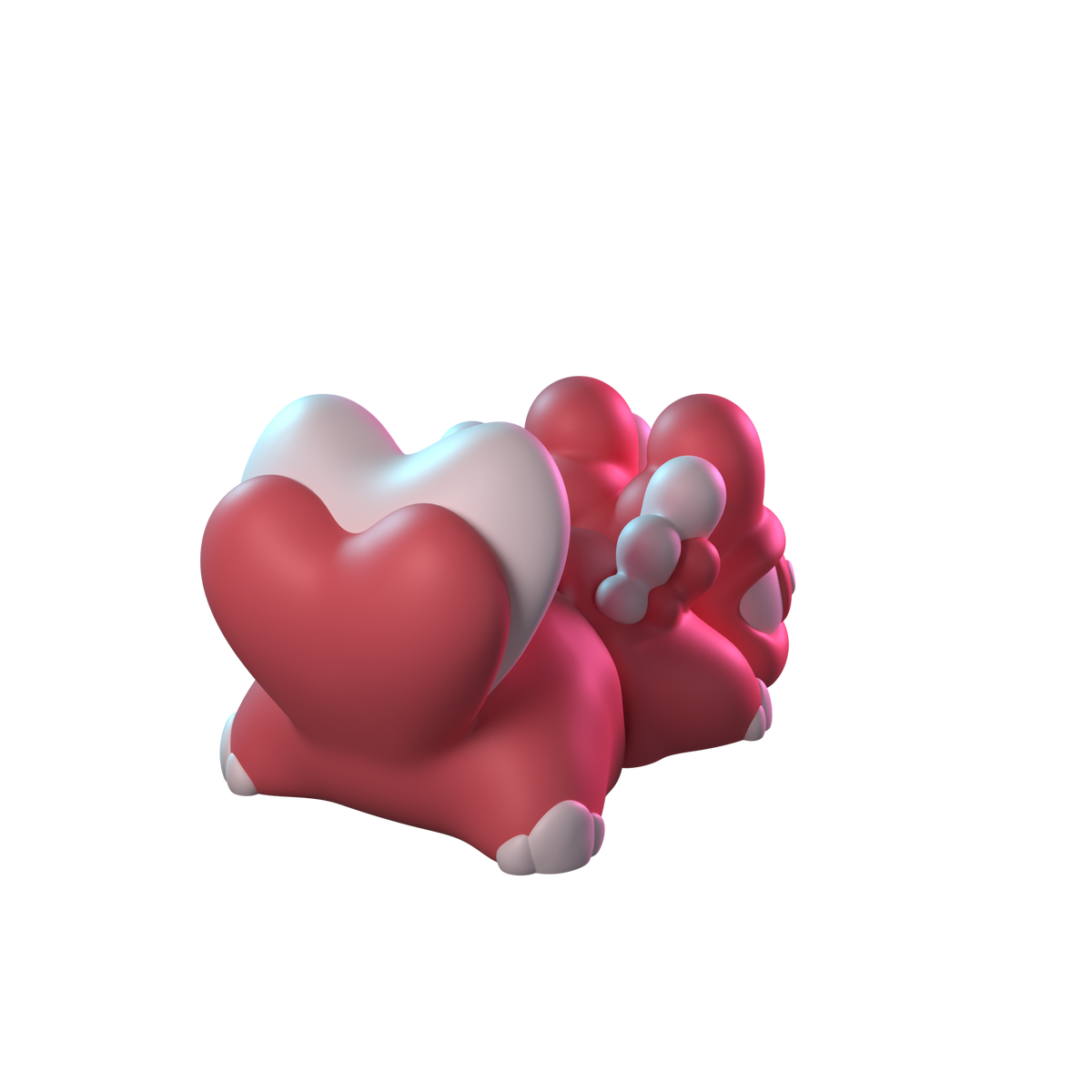 Hunny Babychonk | Flexible Chonk Figure back