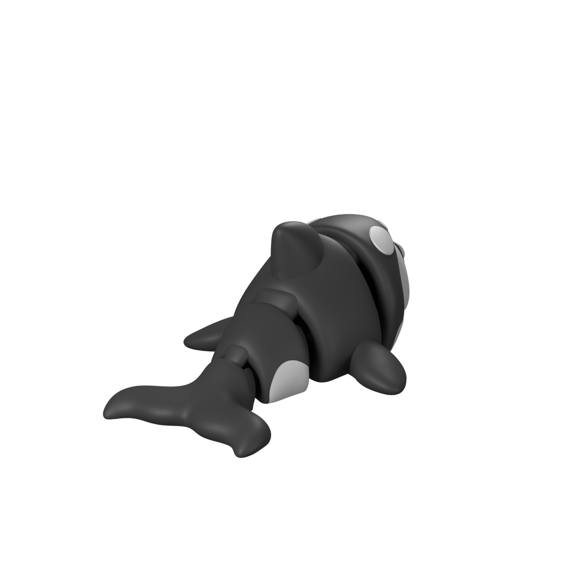 Flexi Killer Whale back