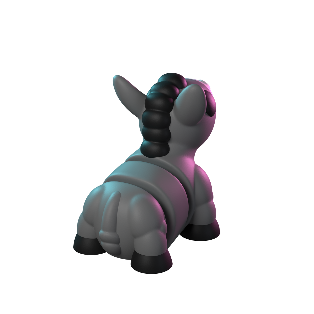 Donkey | Flexible Donkey Figure back
