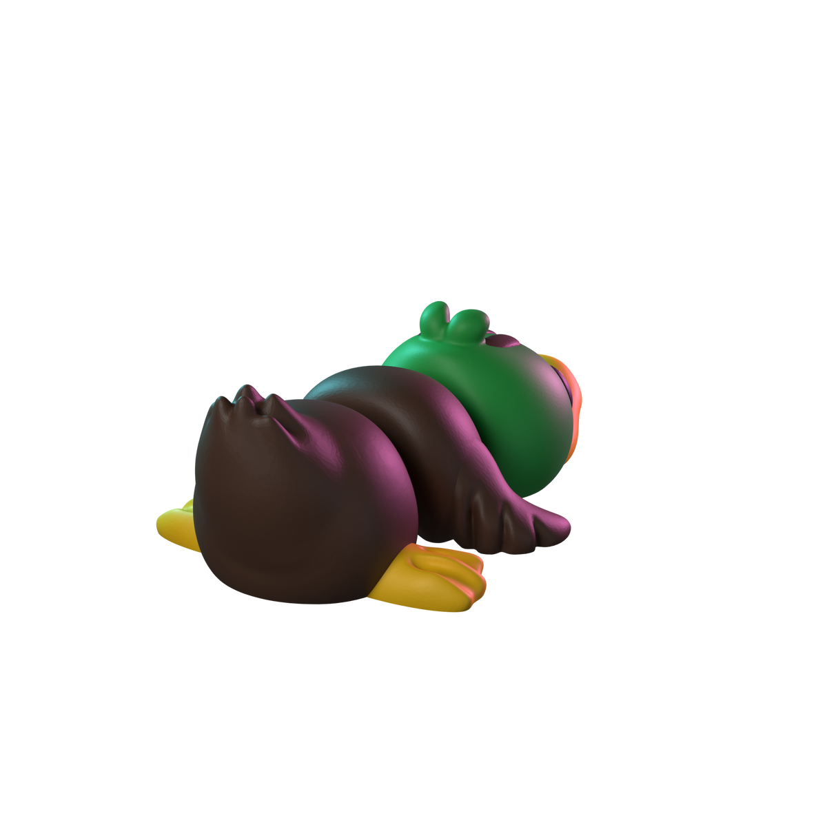Belly-Flop Duck