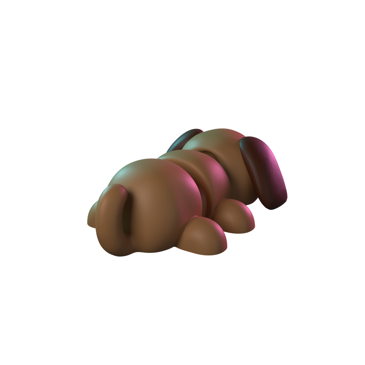Puppy | Flexible Puppy Figure back