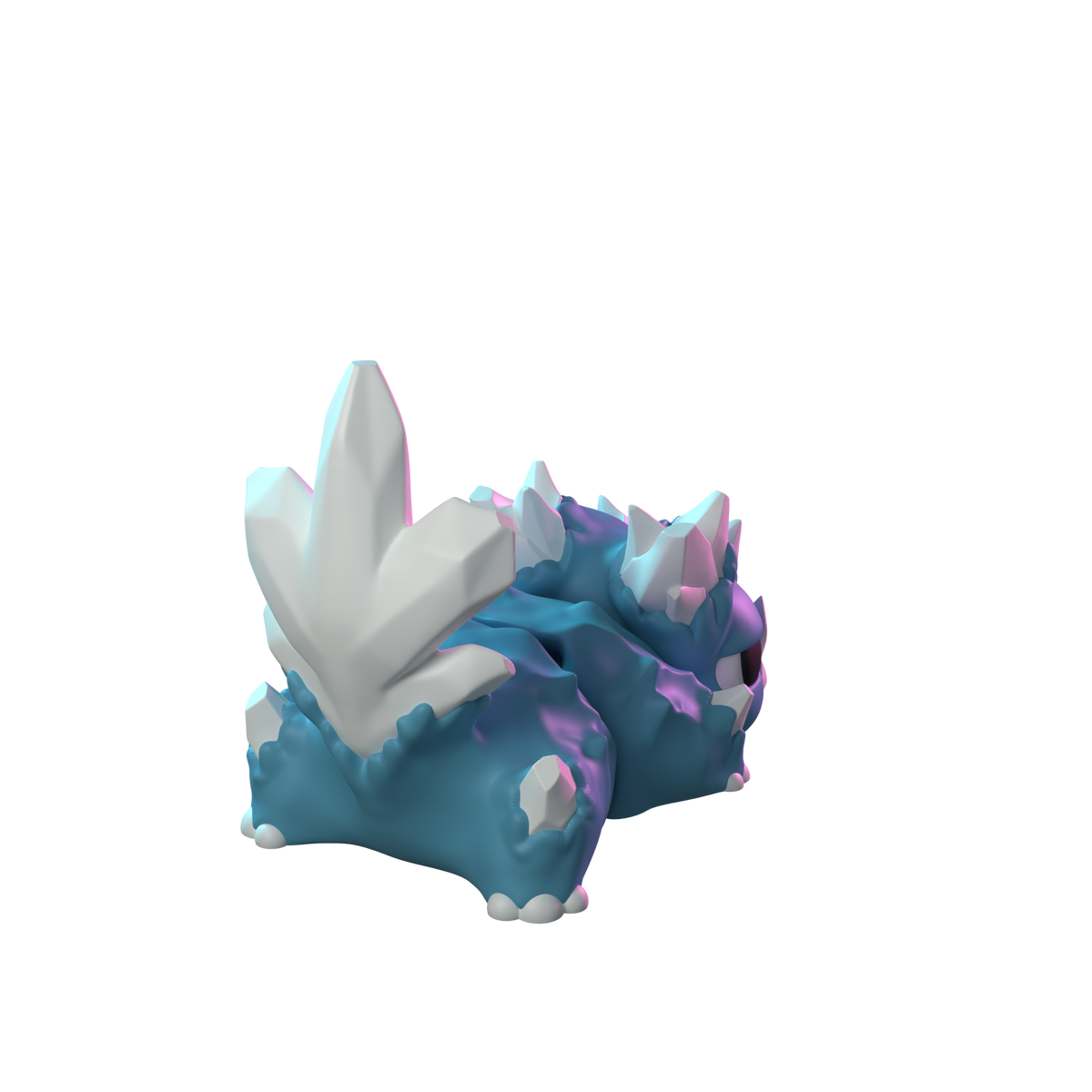 Frosto Babychonk | Flexible Chonk Figure back