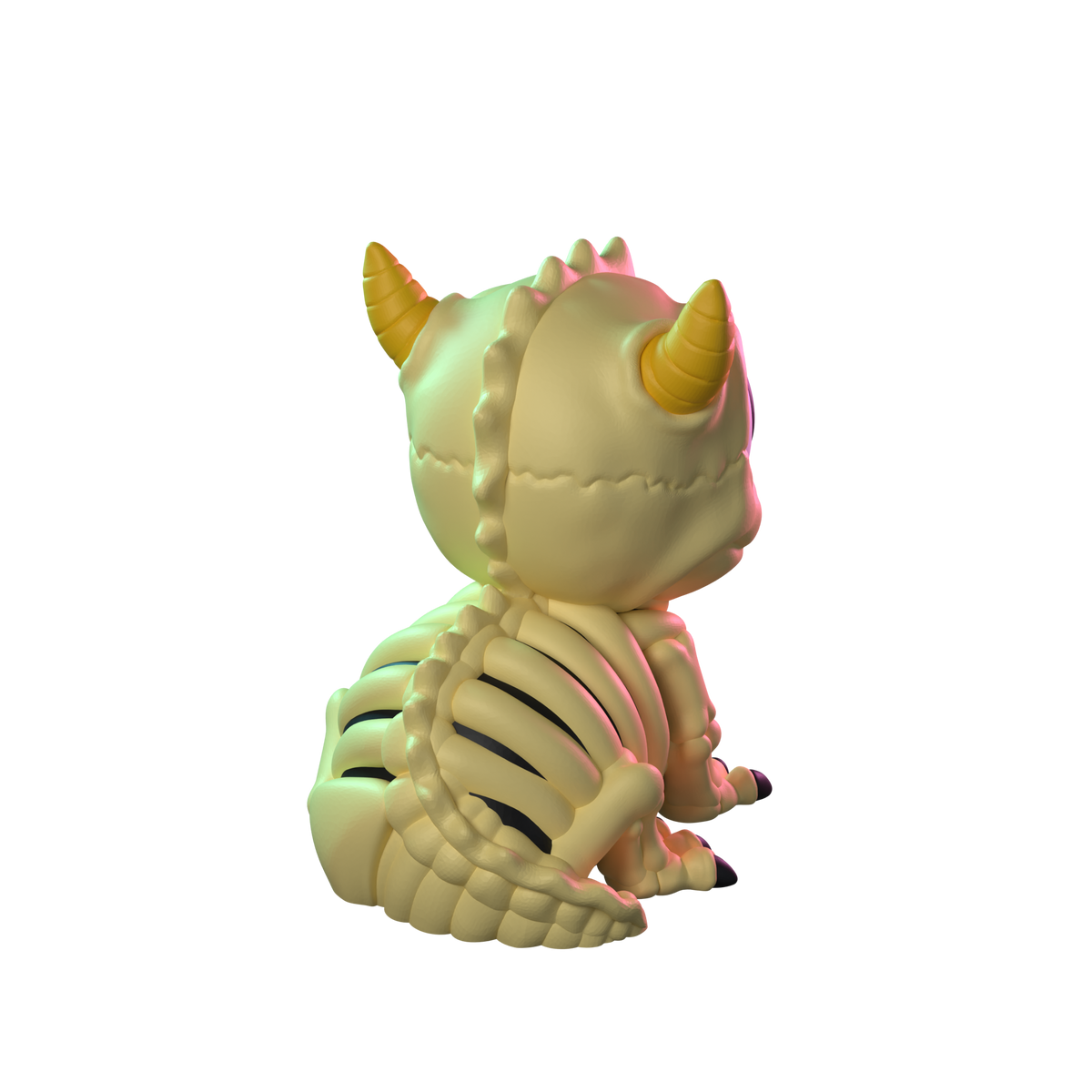 Baby Skeleton Dragon back