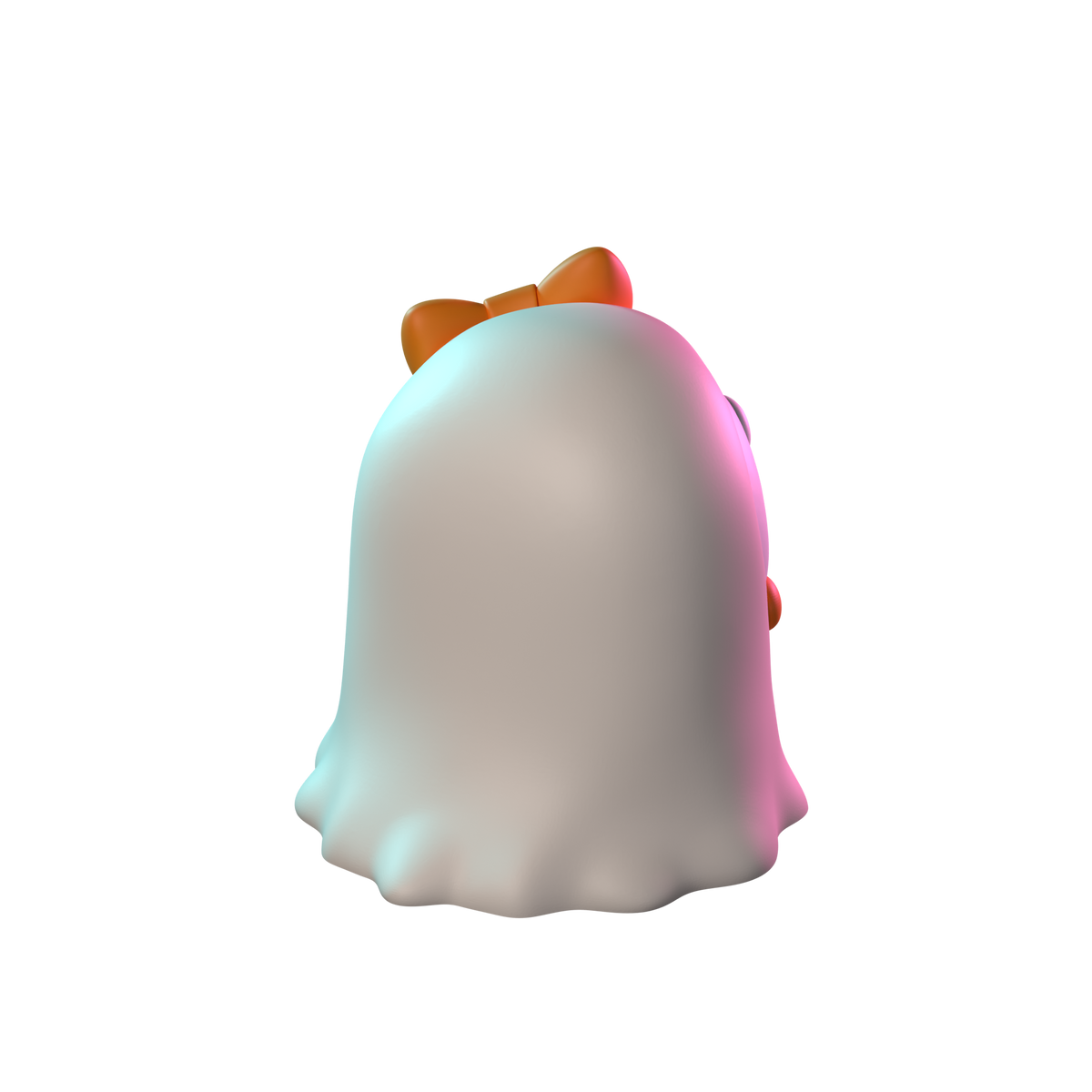 Mini Pumpkin Ghost back