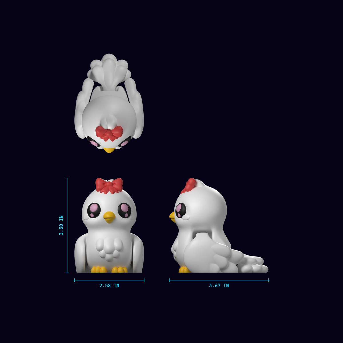 Red-Bow Bird blueprint