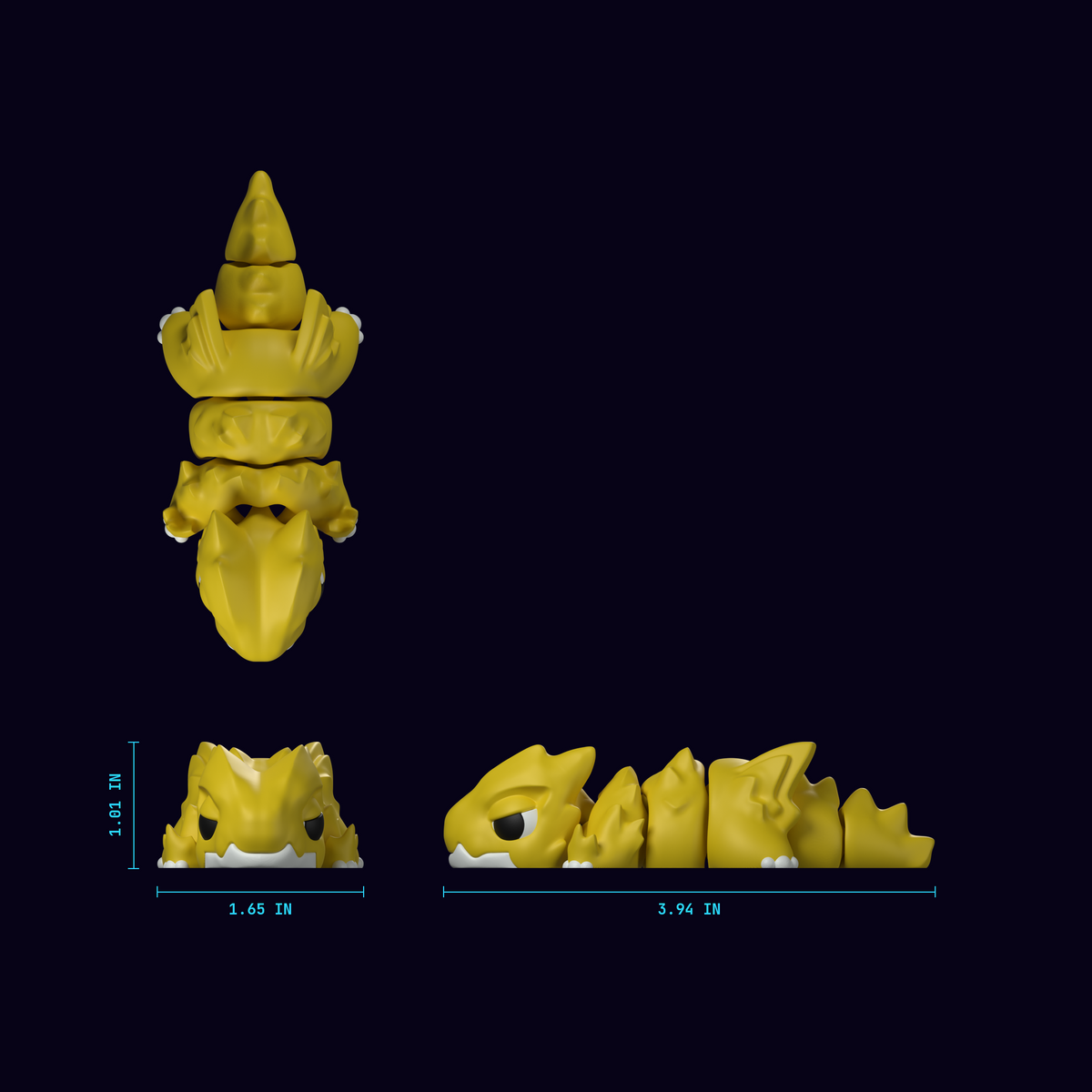Bolt Drakeling | Flexible Chonk Figure blueprint