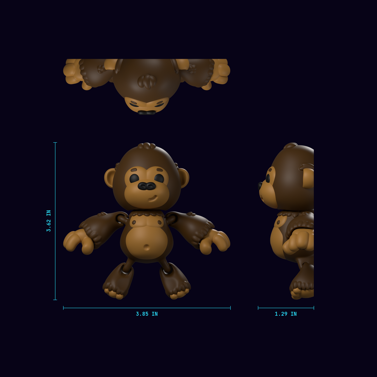 Smirking Gorilla blueprint