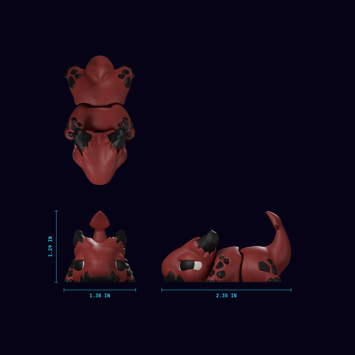 Singe Chonklet | Flexible Fantasy Figure blueprint