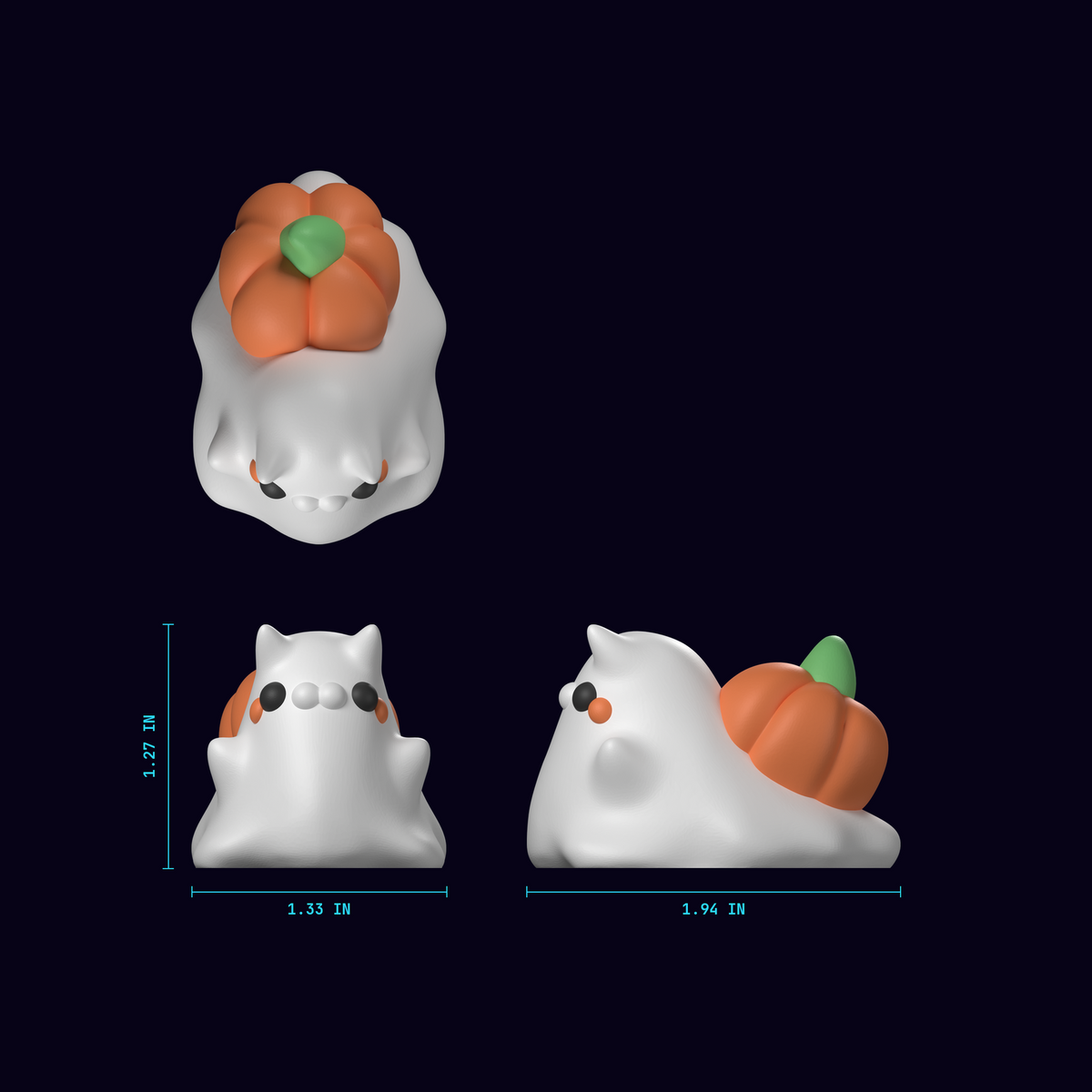 Ghosty Pumpkin Snail blueprint