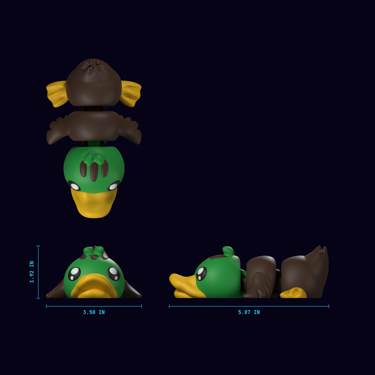 Belly-Flop Duck blueprint