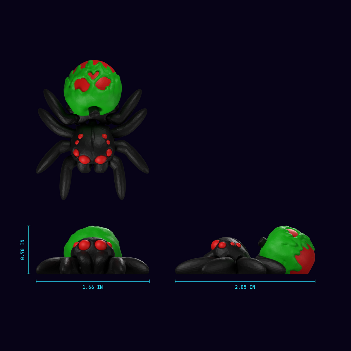 Poison Apple Spider blueprint