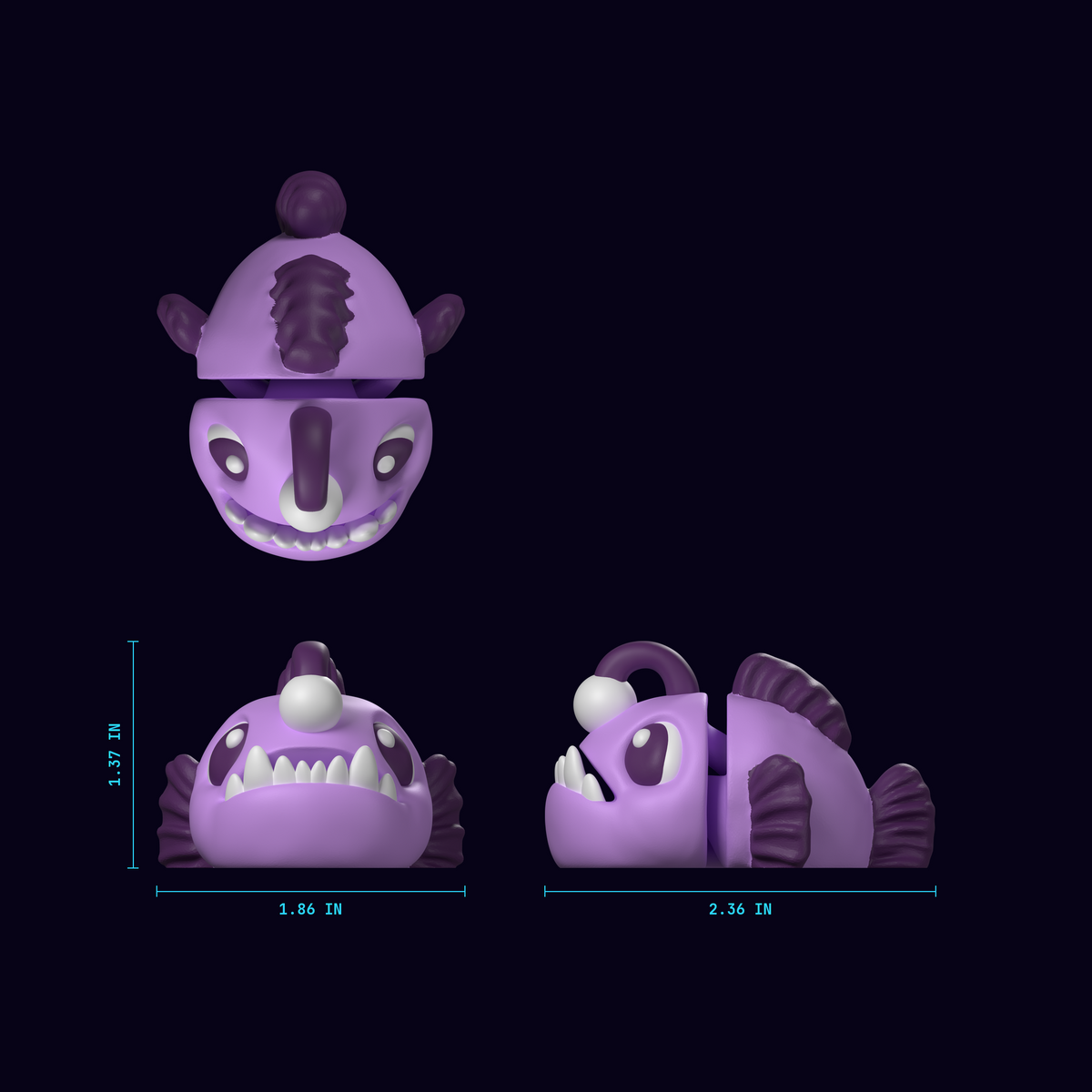 Angler Fish | Flexible Angler Fish Figure blueprint
