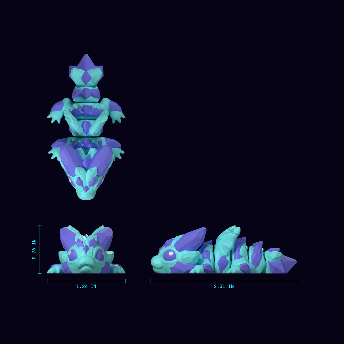 Crystal Gem Dragon Hatchling blueprint
