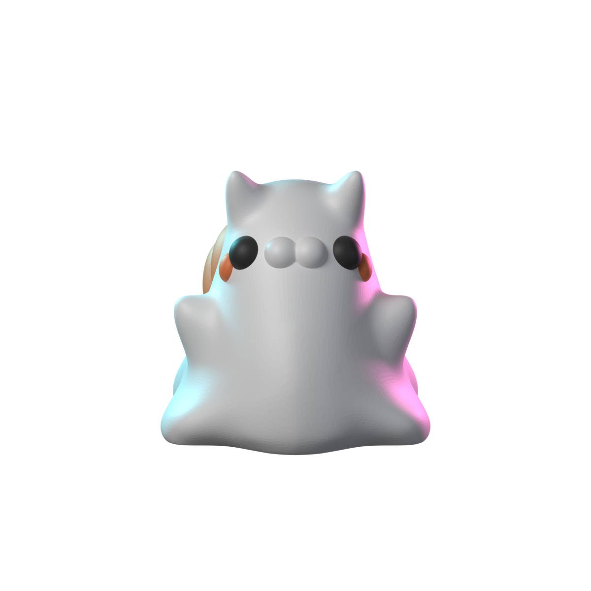 Ghosty Pumpkin Snail front