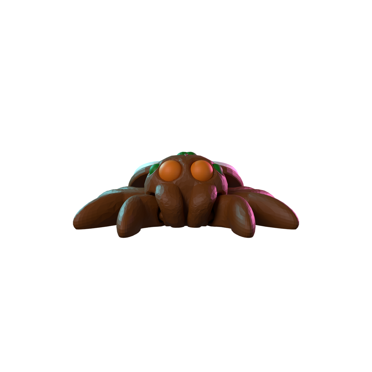 Pumpkin Cookie Spider front