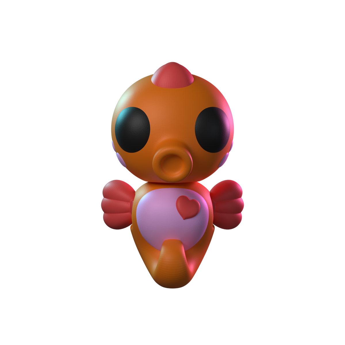 Seahorse | Flexible Seahorse Figure front
