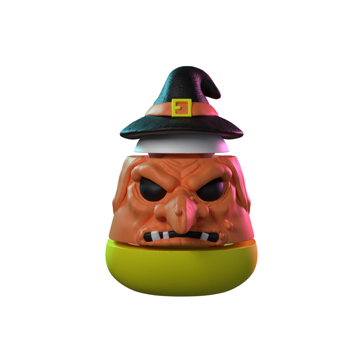 Candy Corn Witch front