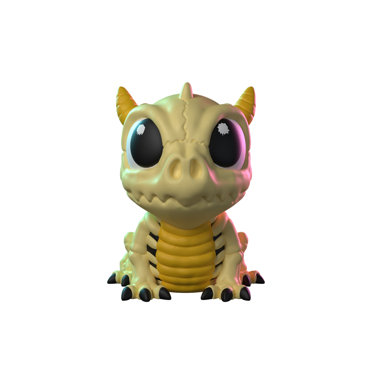 Baby Skeleton Dragon front