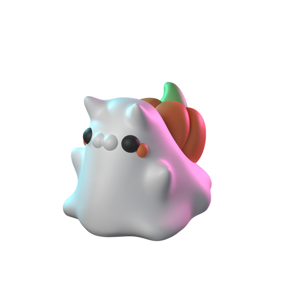 Ghosty Pumpkin Snail