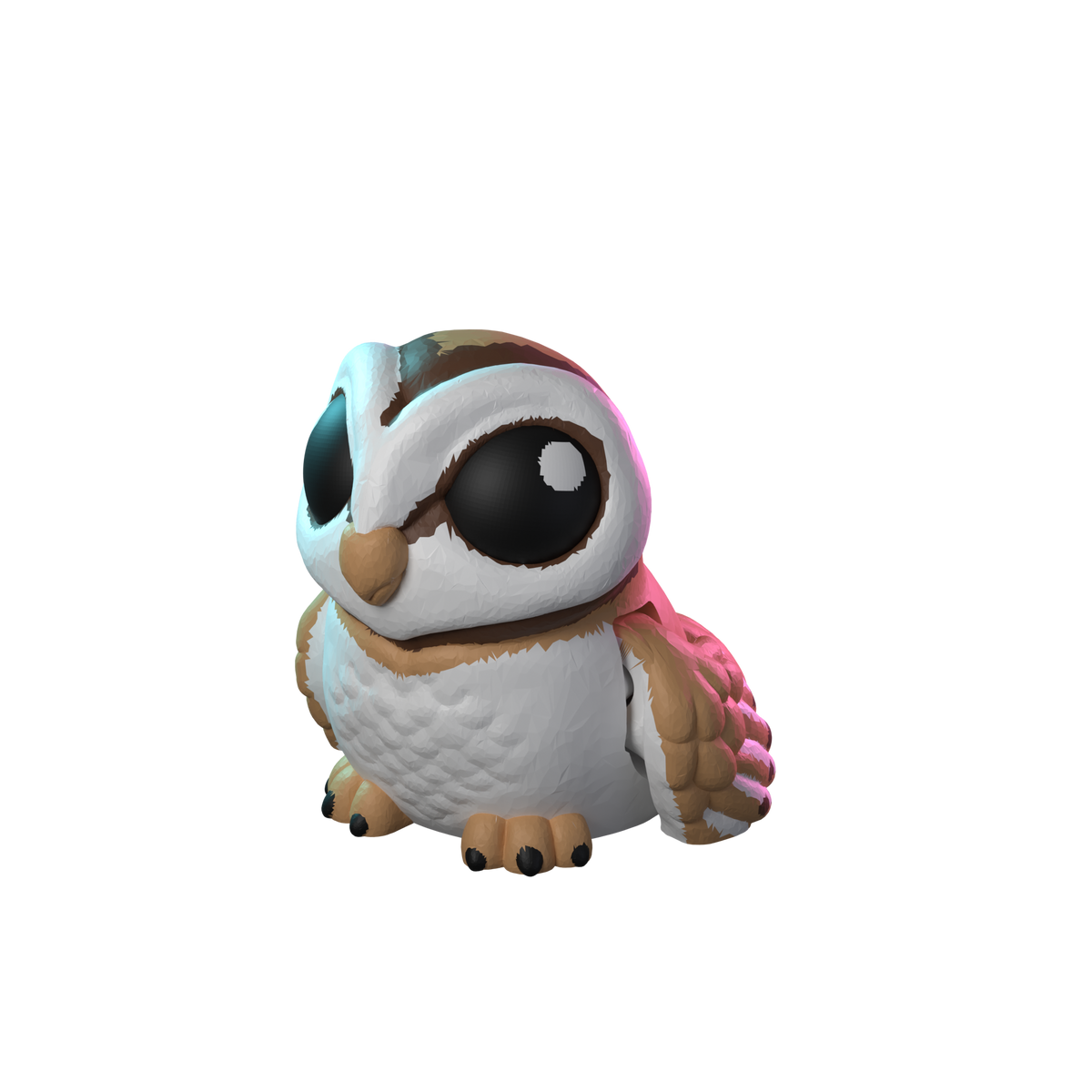 Owl Hatchling | Flexible Owl Figure hero