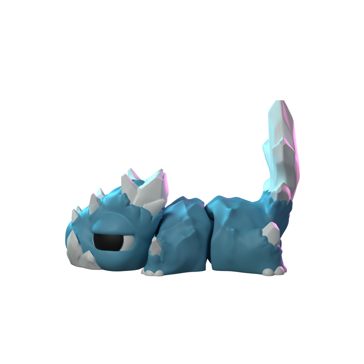 Frosto Babychonk | Flexible Chonk Figure side