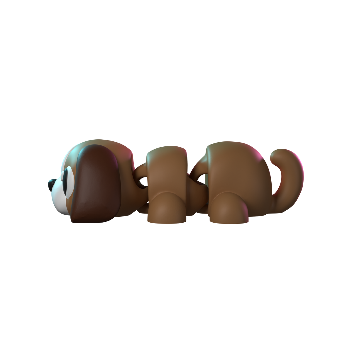 Puppy | Flexible Puppy Figure side