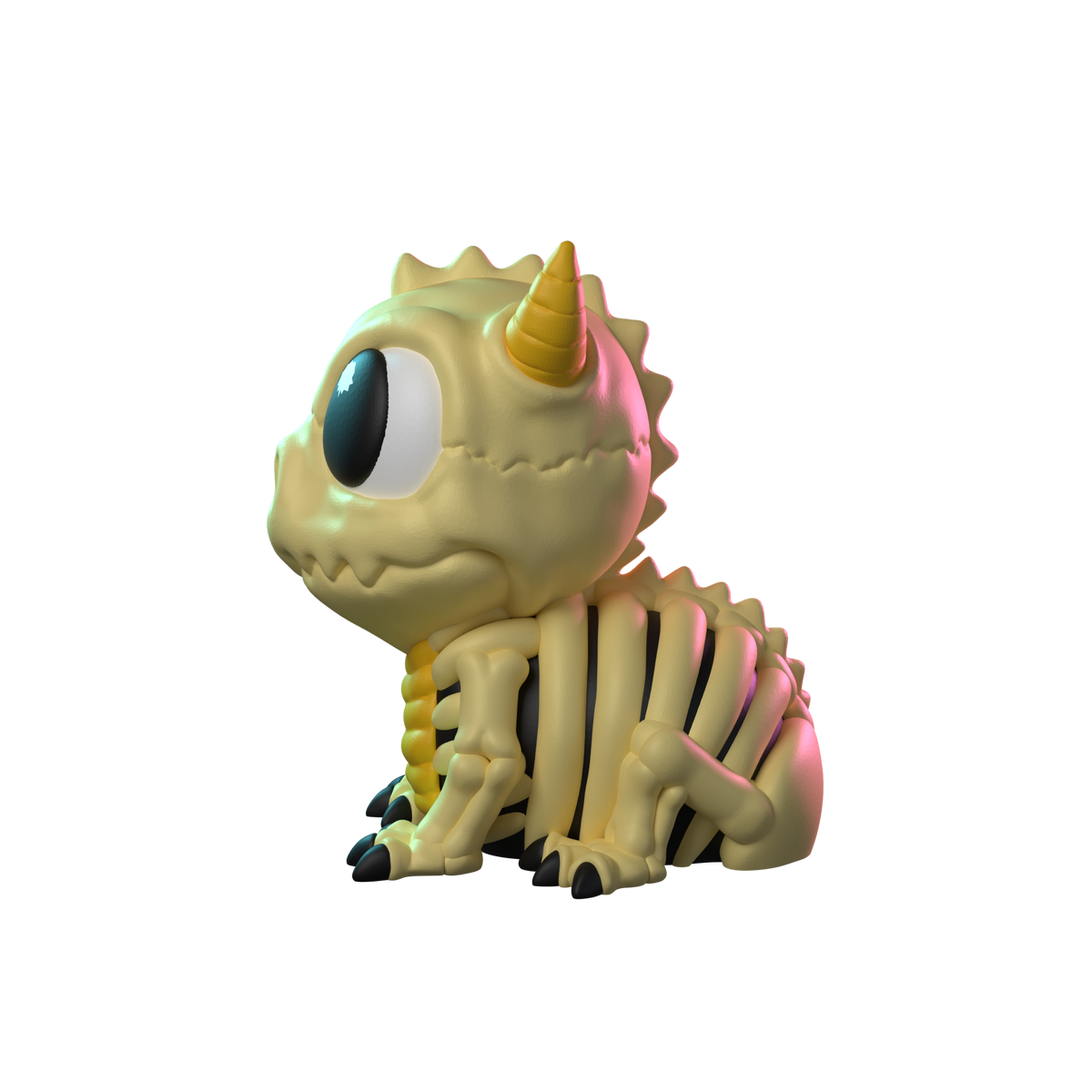Baby Skeleton Dragon side