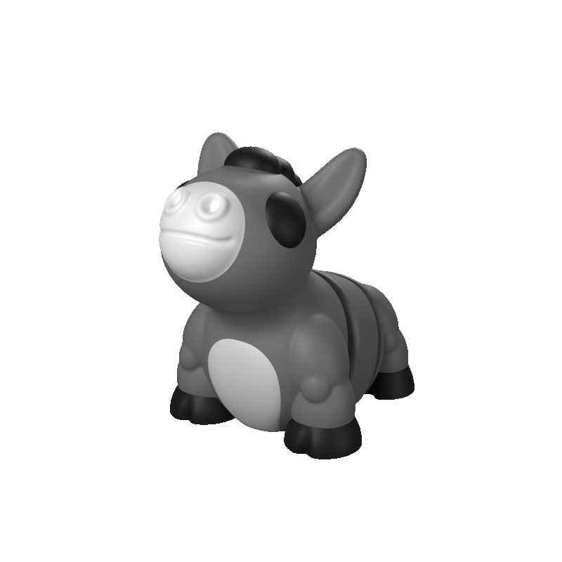 Donkey | Flexible Donkey Figure spin