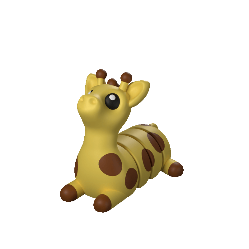 Flexi Giraffe | Flexible Giraffe Figure spin