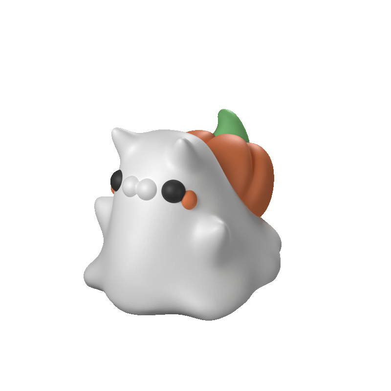 Ghosty Pumpkin Snail spin
