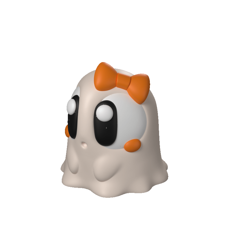 Mini Pumpkin Ghost spin