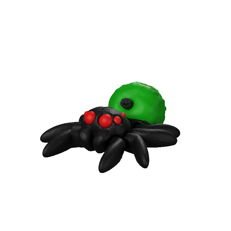 Poison Apple Spider spin
