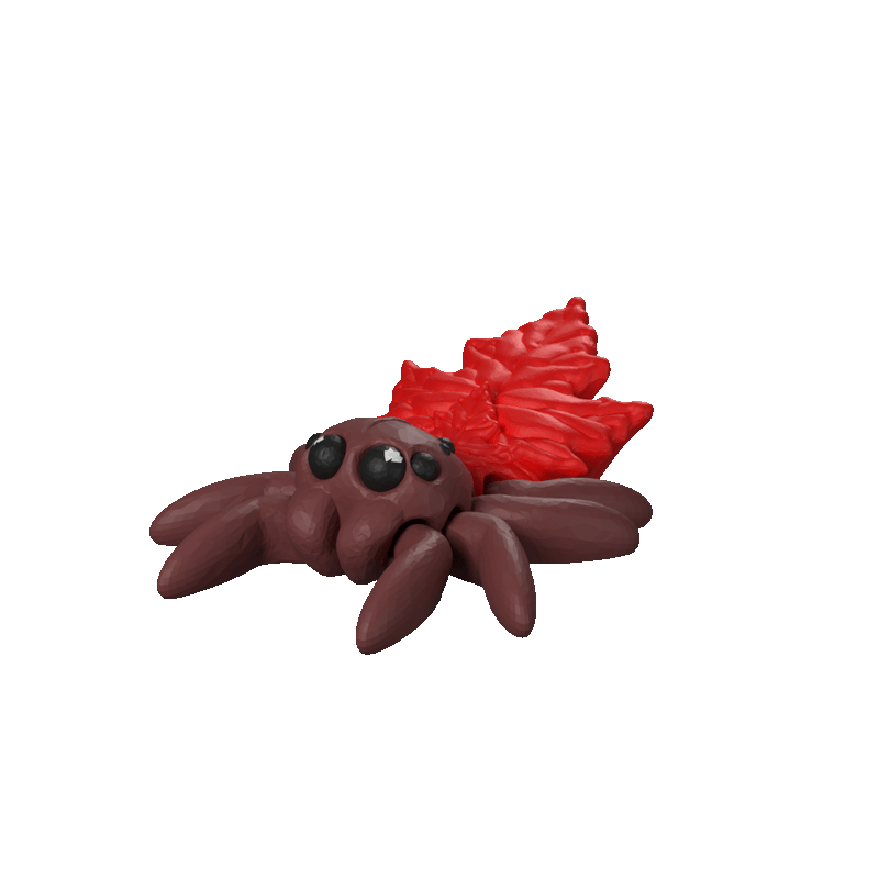Autumn Leaf Spider spin