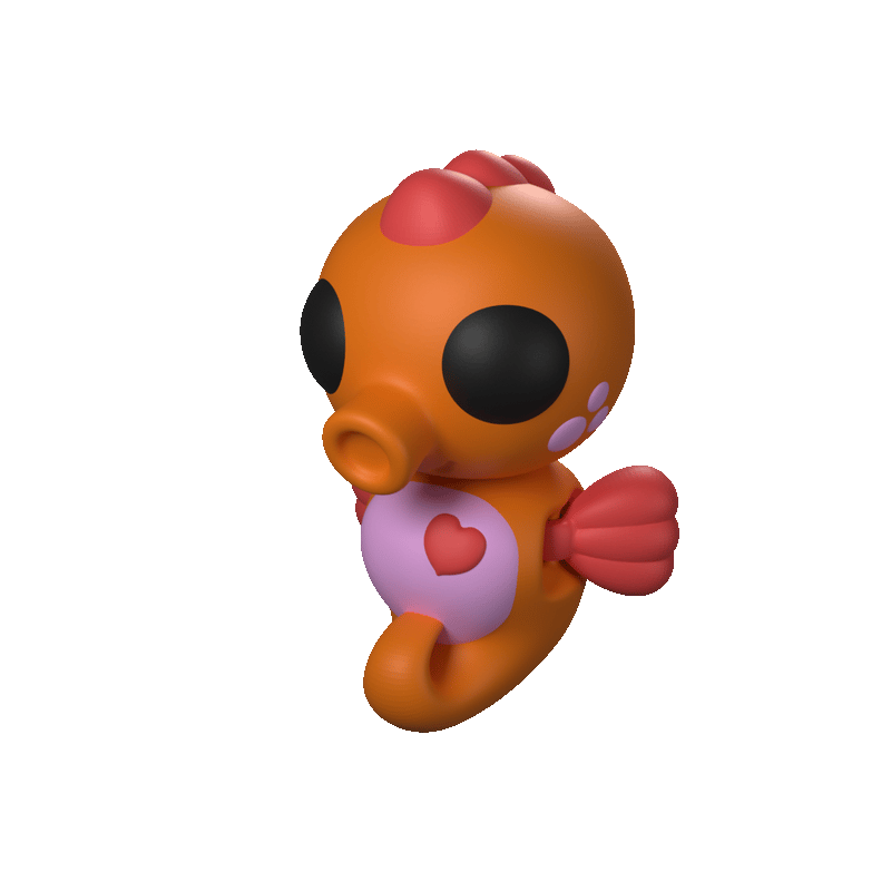 Seahorse | Flexible Seahorse Figure spin