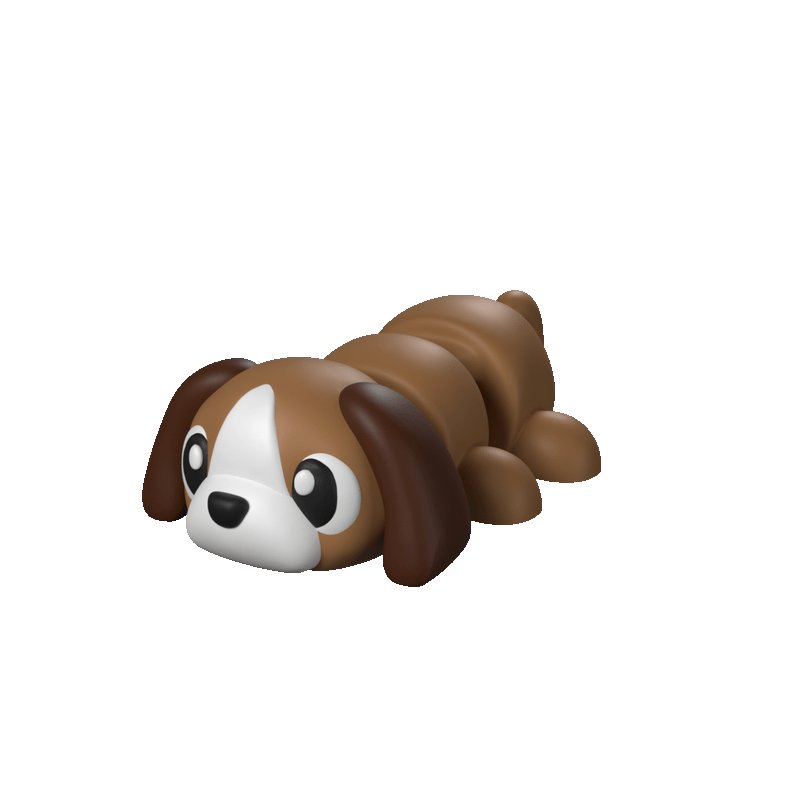 Puppy | Flexible Puppy Figure spin
