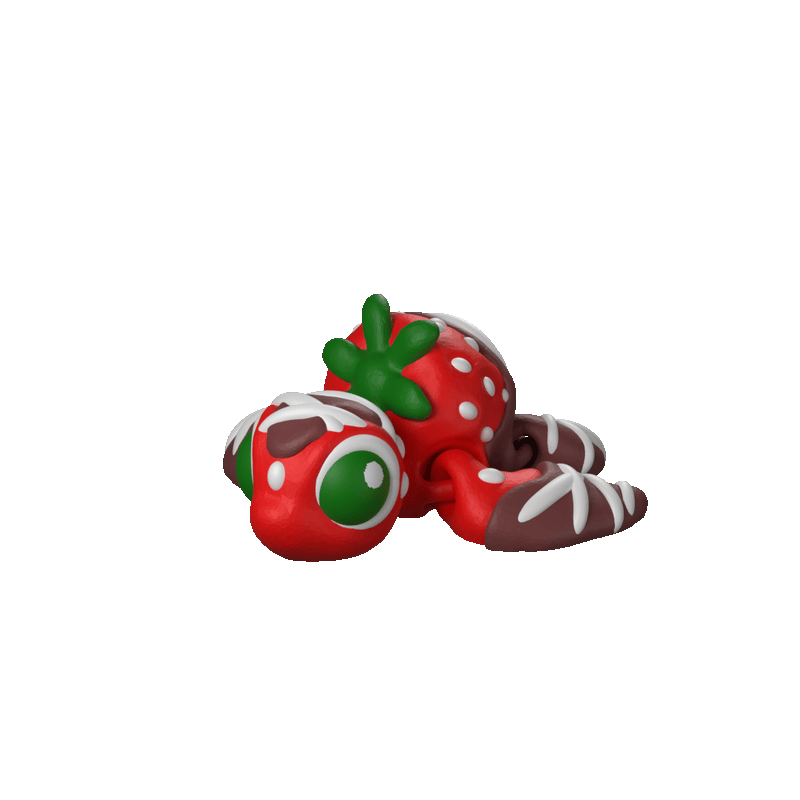 Chocolate Strawberry Turtle spin