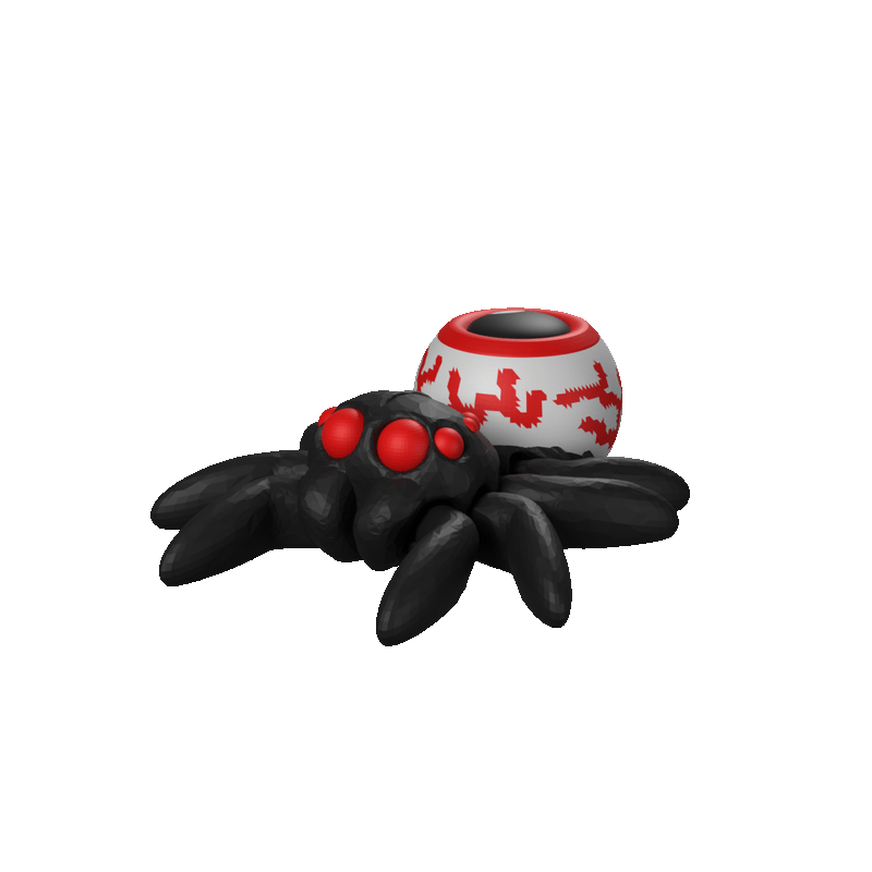Eyeball Spider spin